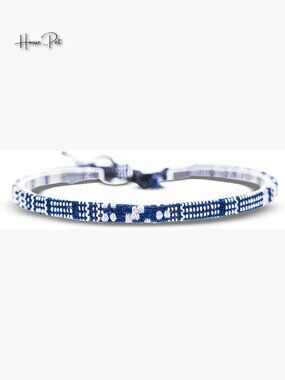 Cotton Braided Wrap Bracelet Adjustable Waterproof Bohemian Style